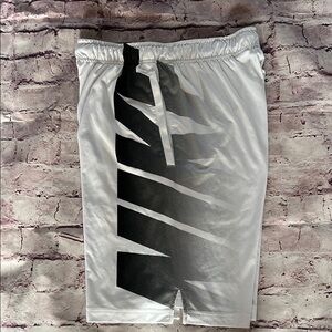 Men's Nike Black and White Shorts